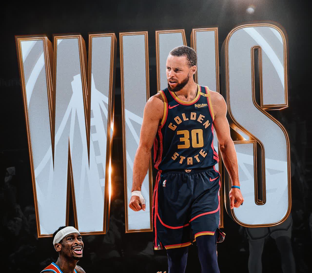 勇士轻取雷霆,取得四连胜 勇士轻取雷霆,取得四连胜